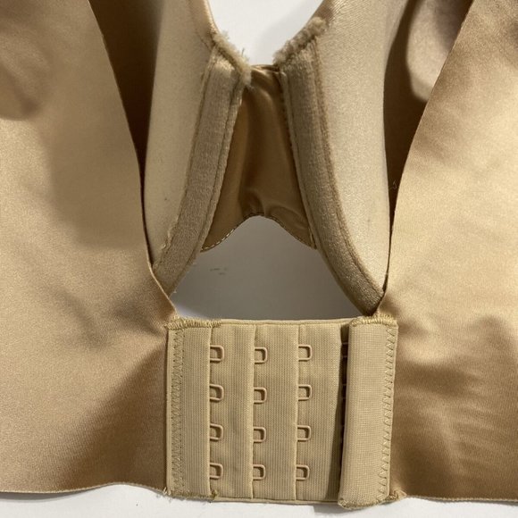 Secret Treasures Bra 42D Beige Light Lined Bonded Back Smoothing Sides NEW - Picture 7 of 10